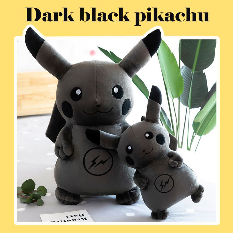 Pikachu Nhồi Bông Màu Đen Xinh Xắn