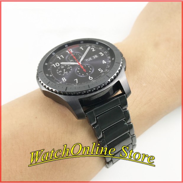 Dây gốm sứ cao cấp Samsung Gear S2 / S3 clasic Frontier