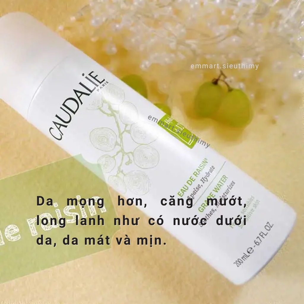 Xịt khoáng Caudalie Grape Water 300ml