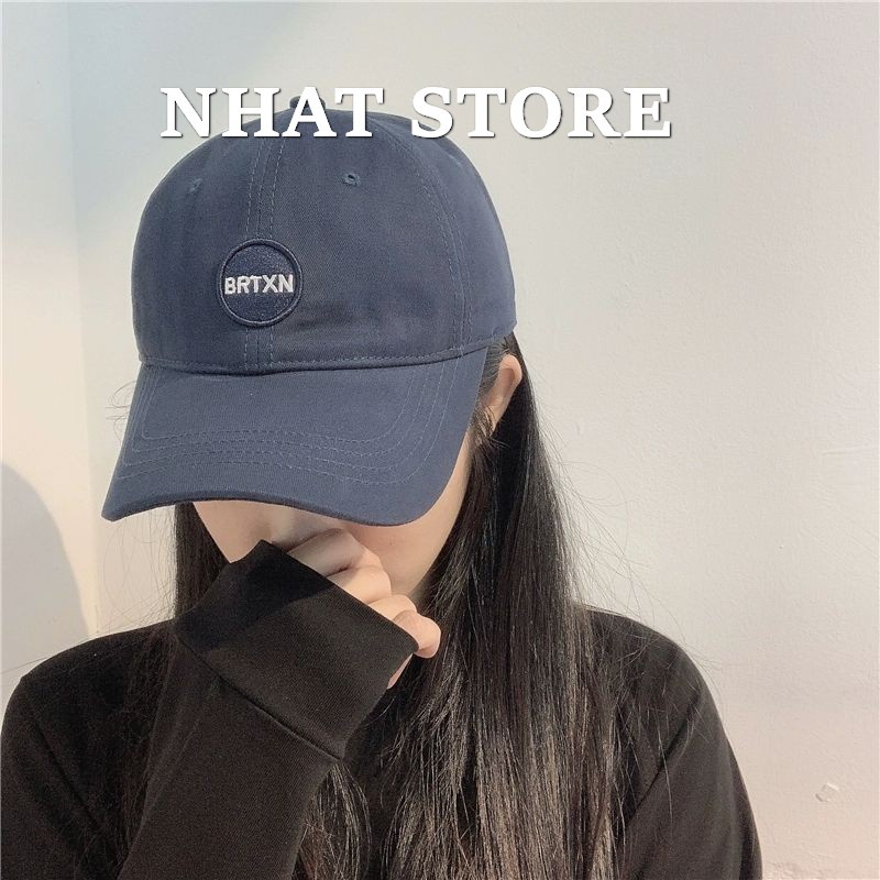 Mũ lưỡi trai thêu chữ BRXTN nhiều màu sắc phong cách Hàn Quốc (kèm ảnh thật) - Mũ MU05