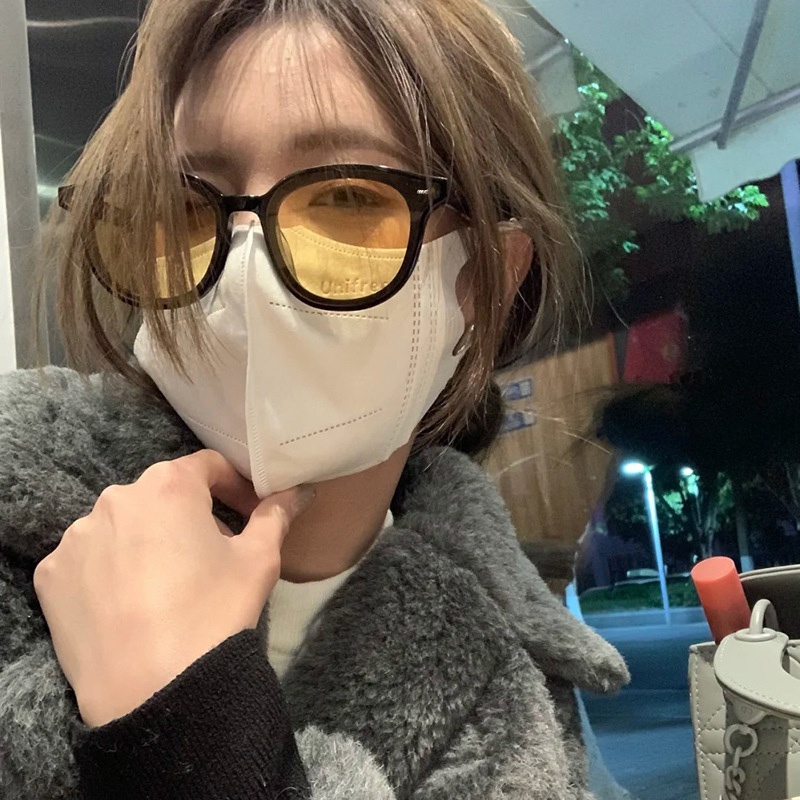 Kính Mát Thời Trang Nam Nữ Phong Cách VintageKính Mát Hình Chữ Nhật Unisex