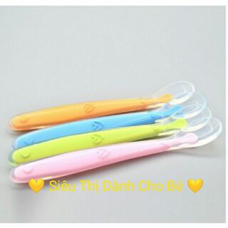 Thìa muỗng ăn dặm silicon