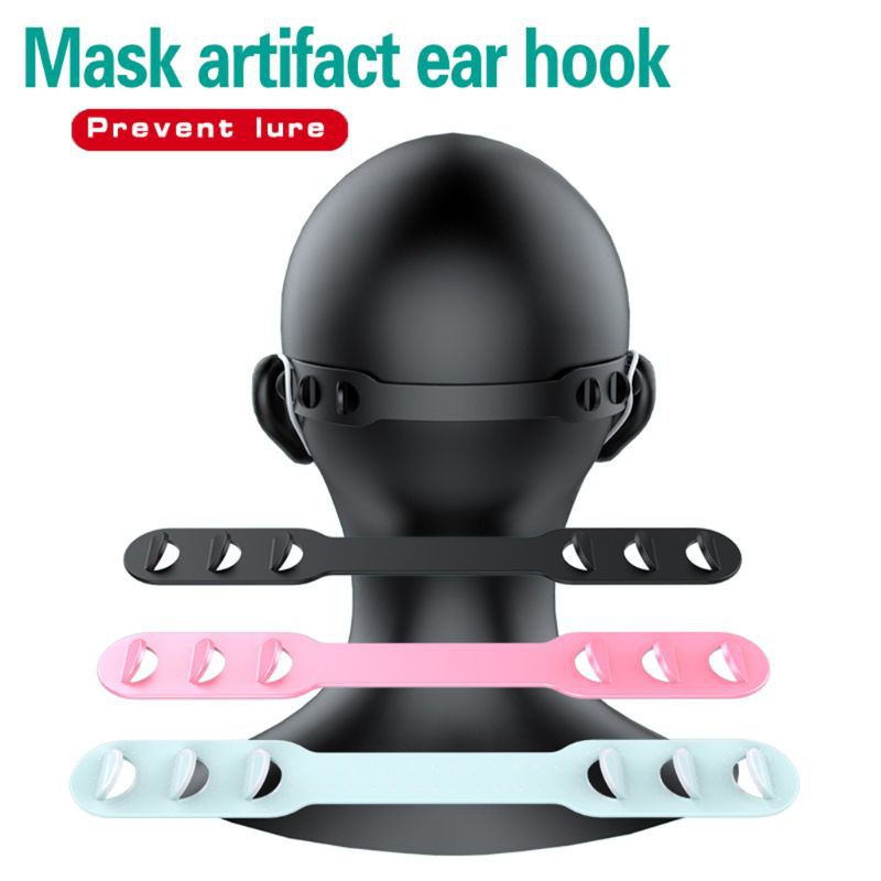 （good） Adjustable Face Mask Buckle Anti-Slip Extension Buckle Mask Ear Strap Hook