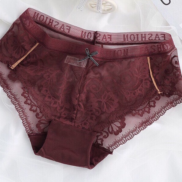 Quần Lót Nữ Ren Cao Cấp Mềm Mại Kháng Khuẩn Sexy Gợi Cảm Quyến Rũ ❤️ MS2248
