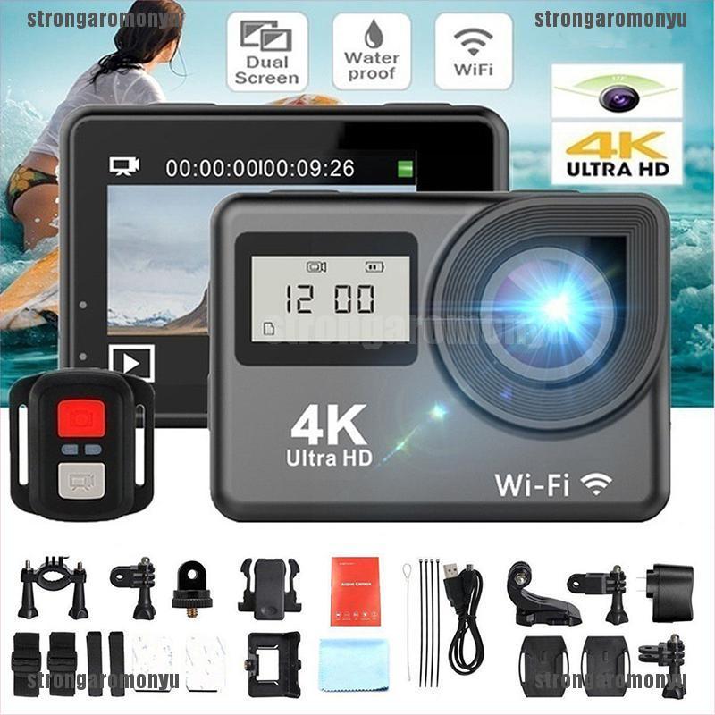 Máy Quay Go Pro Thể Thao 4K 1080p Hd 2 '' Kết Nối Wifi Chống Thấm Nước | BigBuy360 - bigbuy360.vn