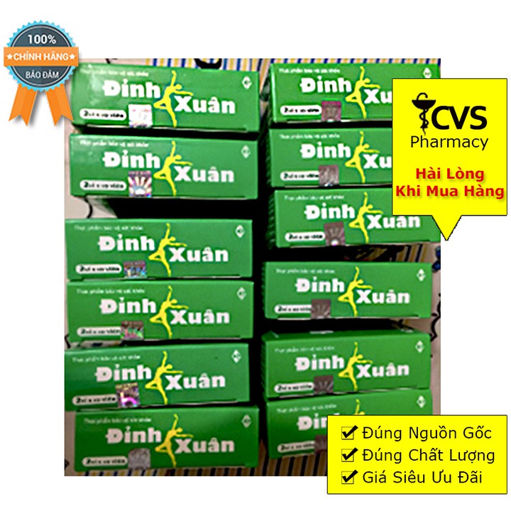 Đỉnh Xuân – Viên Uống Hỗ Trợ Thúc Đẩy Chức Năng Sinh Lý Nữ