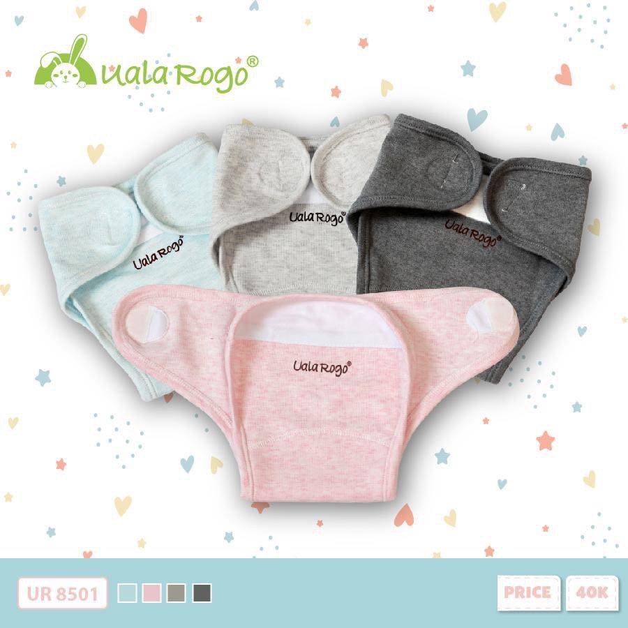 Tã dán bỉm Uala &amp; Rogo 1c size Newborn 3-5kg (quần đóng bỉm Ualarogo)