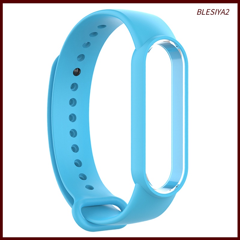 Dây Silicon Màu Trắng Thay Thế Cho MI Band 5 [Bresiya2]