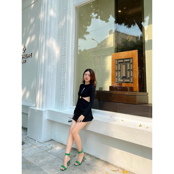 Váy Cutout Bigsize Ren 2 Lớp (40-80kg)