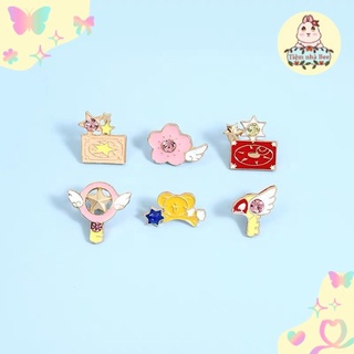 Huy hiệu balo, enamel pin cài áo Thủ lĩnh thẻ bài Sakura chibi │ kim loại │ xem thêm ở phần MÔ TẢ SẢN PHẨM