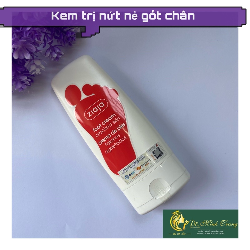 ( CHÍNH HÃNG) Kem Trị Nứt Nẻ Gót Chân ZIAJA FOOT Cream Cracked Skin 60ml