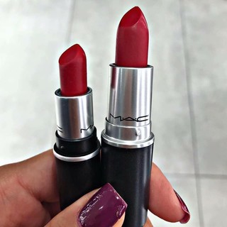 Son Mac Mini Ruby Woo Màu Đỏ Thuần