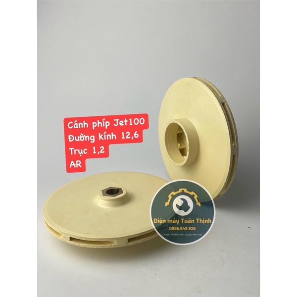 Cánh nước máy bơm con lợn Jet100, trục 10, 12