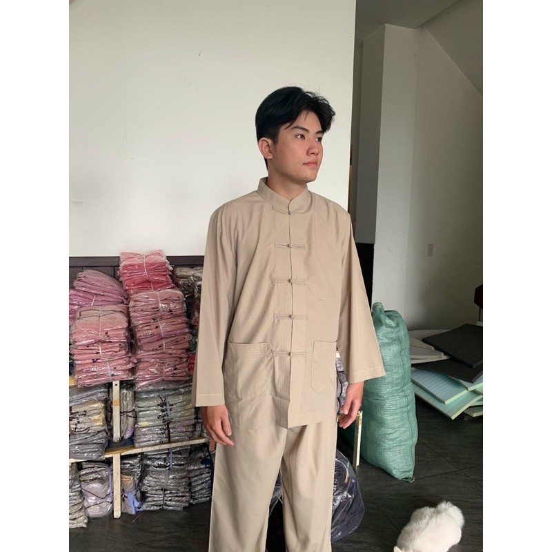 ĐỒ LAM ĐI CHÙA # Lãnh Tựu Cổ Tàu Dài Tay | BigBuy360 - bigbuy360.vn