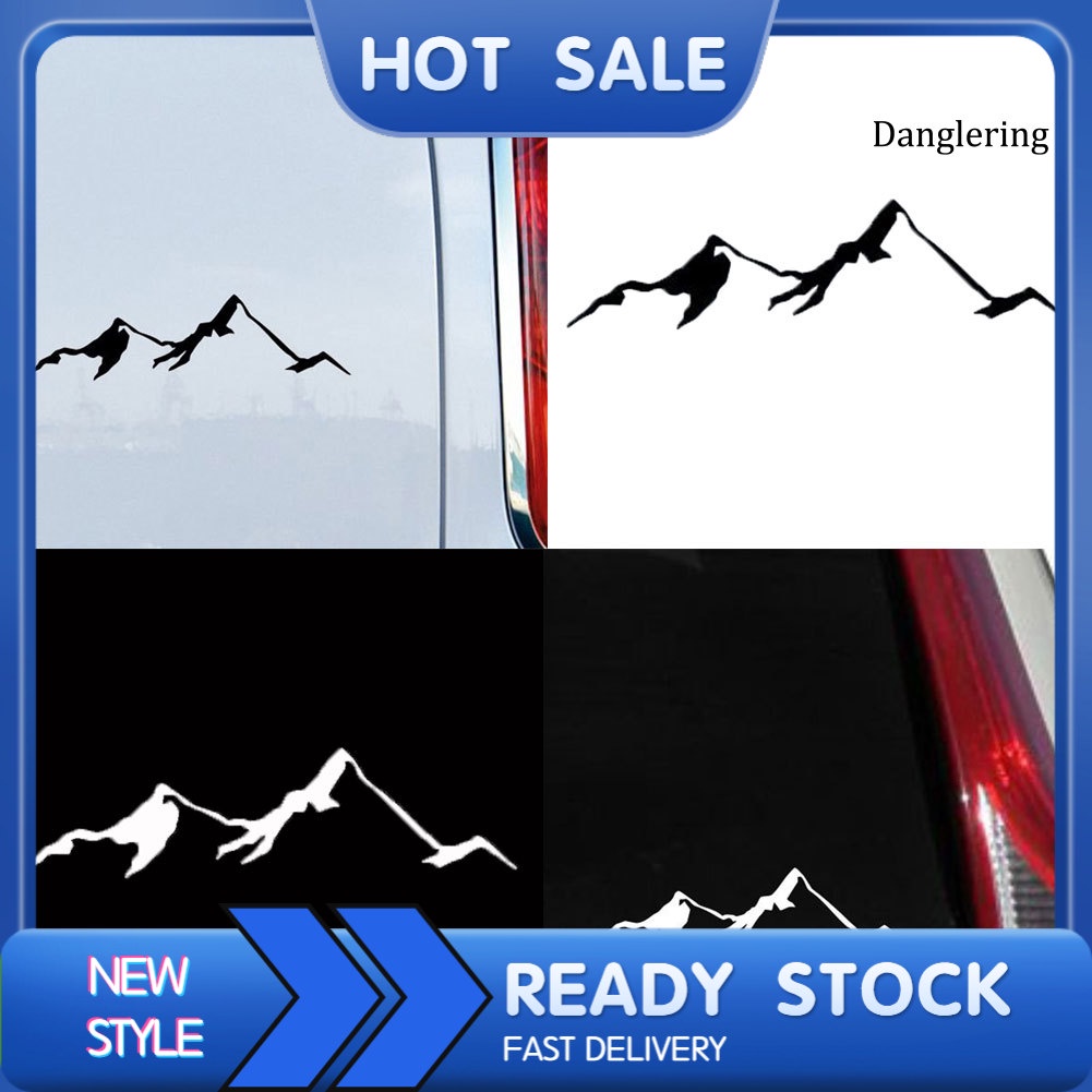 Miếng Dán Trang Trí Xe Hơi Hình Ngọn Núi Độc Đáo