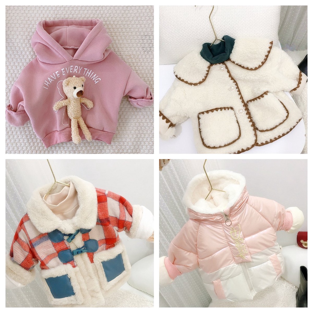 AKTH TỔNG HỢP CÁC MẪU ÁO KHOÁC MÙA ĐÔNG SIÊU ẤM ÁP CHO BÉ GÁI NHIỀU MẪU MOM DỄ LỰA CHỌN CỦA MAMAOI - THỜI TRANG CHO BÉ