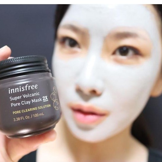 Mặt nạ Innisfree Super Volcanic Pore Clay Mask 2X