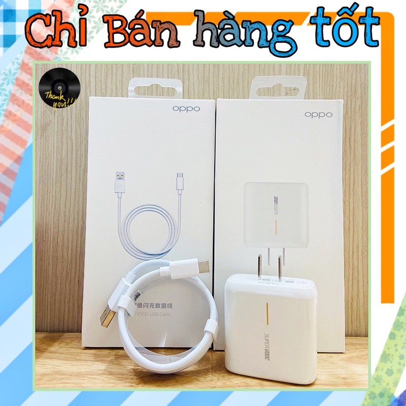 [Cực Tốt] Bộ Sạc OPPO Siêu Nhanh 65W [ SUPER VOOC - Loại Xịn ]