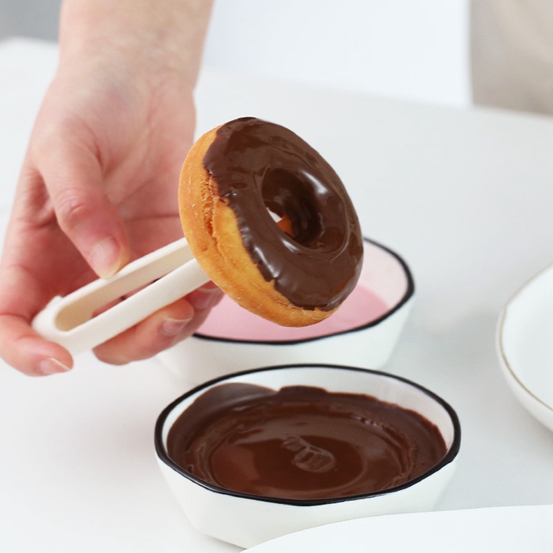 Khuôn làm bánh donut tiện dụng cho nhà bếp tùy chọn kiểu dáng DIY