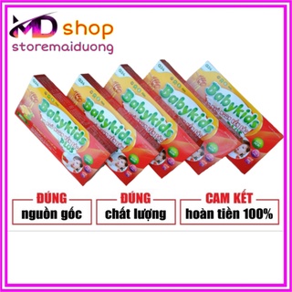 Combo 5 hộp ăn ngủ ngon yến sào Babykids plus ăn ngủ ngon yến sào