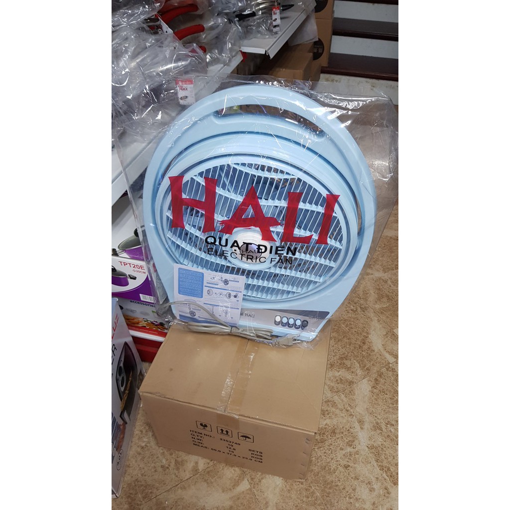 Quạt Hộp Hali HB-1401 Công suất: 47W Đường kính 350mm - Hàng chính hãng