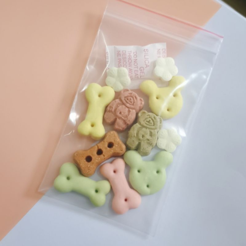 Bánh thưởng Canxi sữa dê thơm miệng sạch răng bổ sung dinh dưỡng cho chó mèo