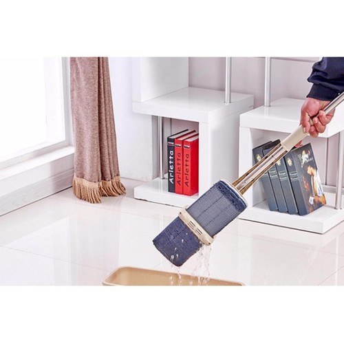 Cây Lau Nhà Tự Vắt   Thông Minh Xoay 360 Độ GIÁ TỔNG KHO Cây Lau Nhà Tự Vắt 360 Độ Hình Chữ Nhật Spin Mop