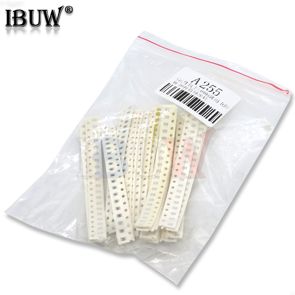 Bộ 20 Điện Trở 20Value 0805 5% SMD 1/8W (10 ohm~1M ohm) Mỗi Loại Linh Kiện