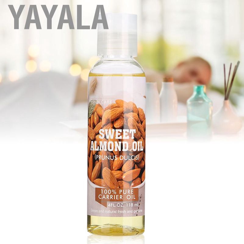 Dầu Hạnh Nhân Tự Nhiên Mát Xa Cơ Thể Yayala 118ml