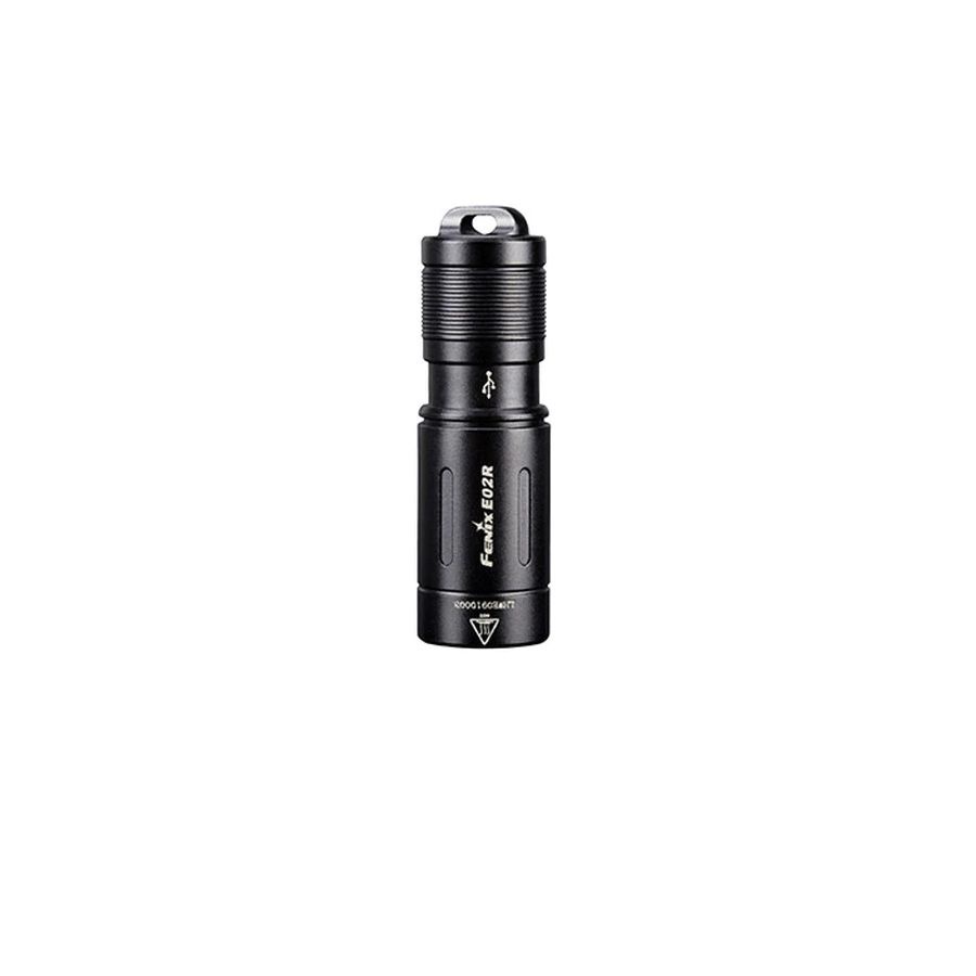 ĐẠI LÝ ĐỘC QUYỀN FENIX - Đèn pin Fenix - E02R (đen) - 200 Lumens