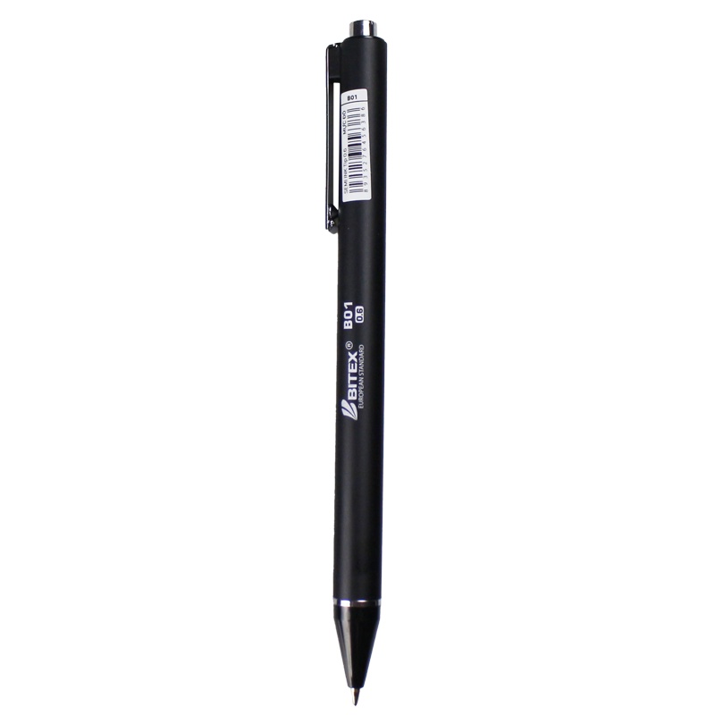 Bút Lông bi Bitex B01 ngòi 0.6mm mực xanh/ đỏ/ đen 12 cây