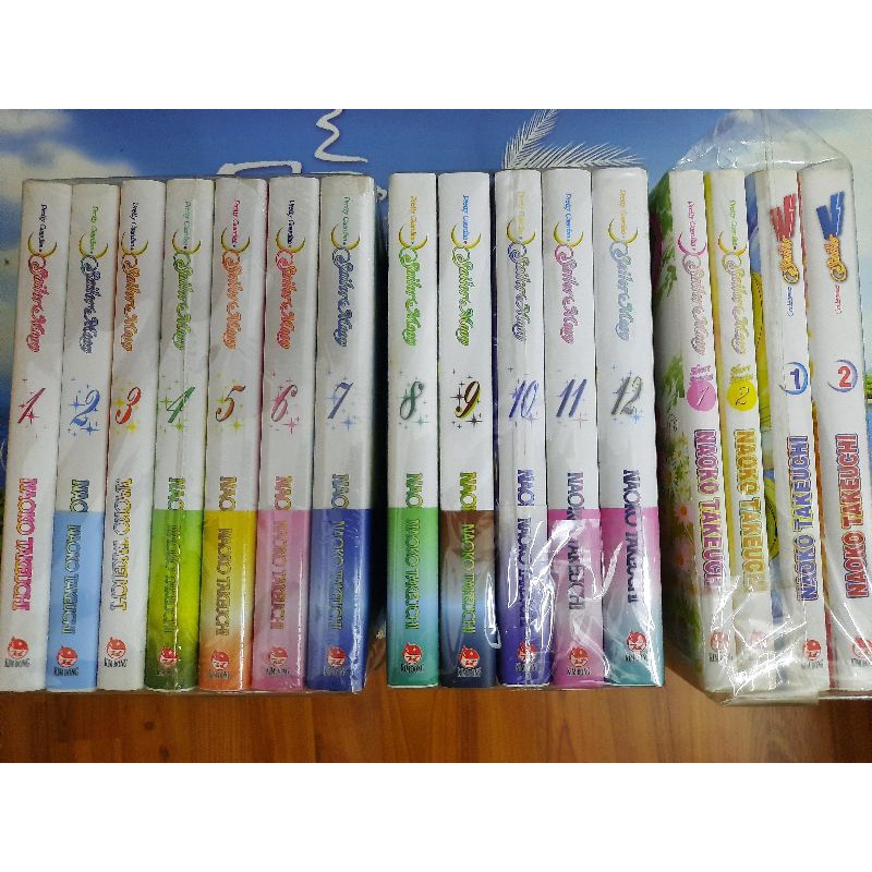 thẻ postcard Thủy thủ mặt trăng Sailor moon