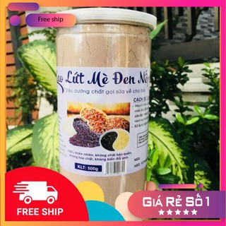 Bột mè đen nếp cẩm dinh dưỡng 500g
