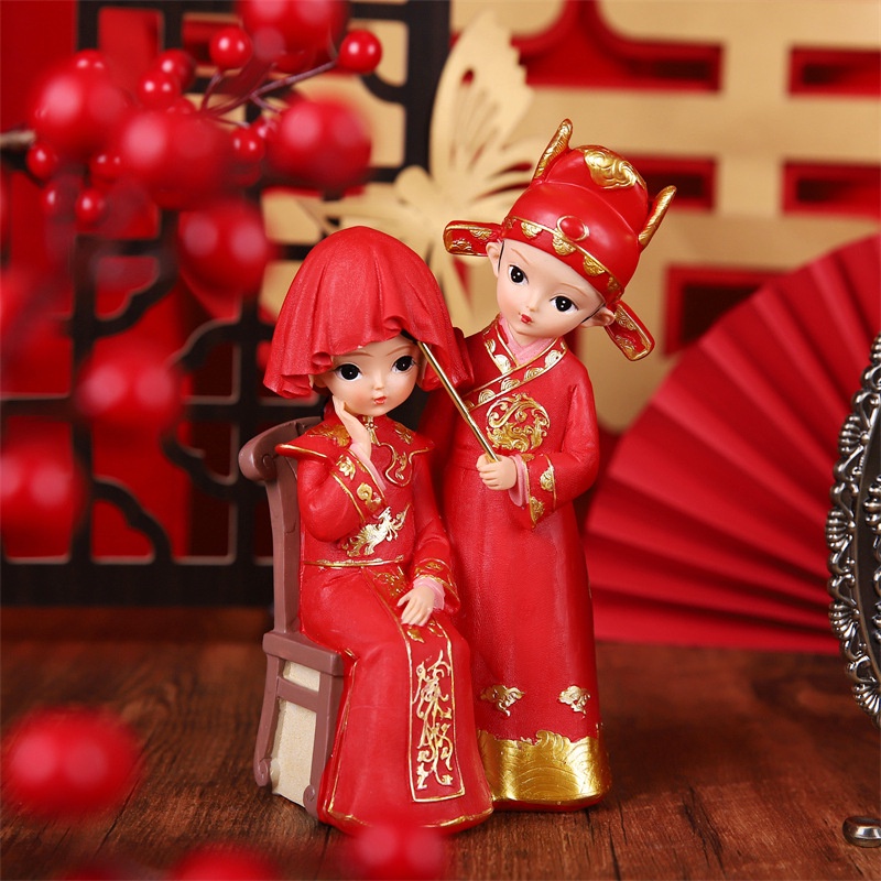 Cặp Tân Lang - Tân Nương mẫu Vén Rèm E Thẹn