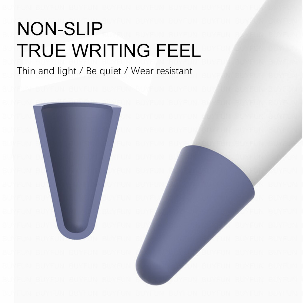 Vỏ bảo vệ GOOJODOQ bằng silicon dành cho đầu bút táo Pencil 2