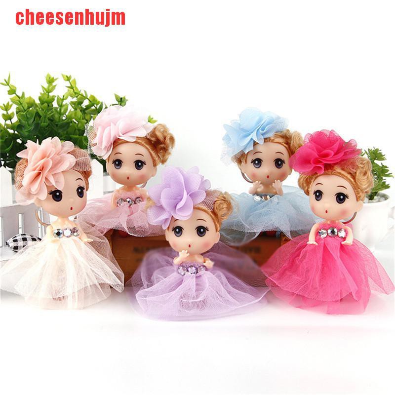 Búp Bê Đồ Chơi Mini 12cm Có Móc Khóa Điện Thoại