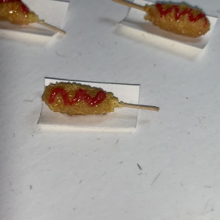 Mô Hình hotdog Hàn Quốc Miniature bằng Đất Sét