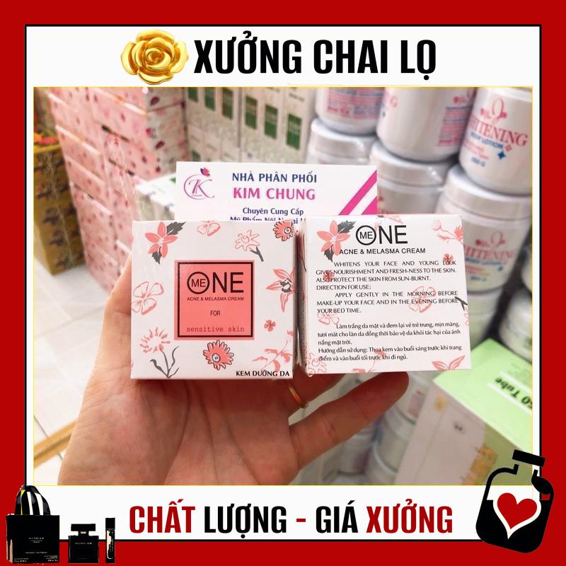 Kem Dưỡng Da ❤ TOP GIÁ RẺ ❤  Hộp lẻ ❤ Kem Me One 4,5g , nguyên liệu, công thức làm kem trộn trắng da body