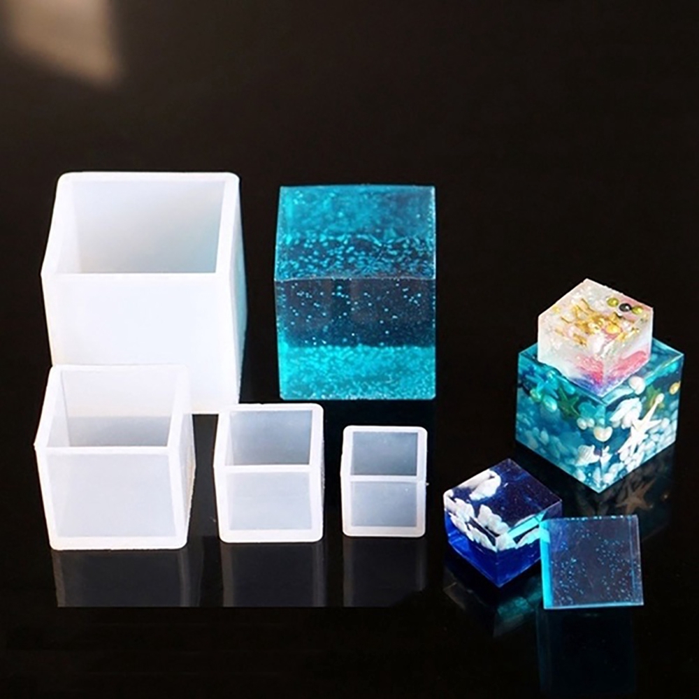 Dụng Cụ Làm Đồ Thủ Công Màu Trong Suốt DIY|Khuôn Làm Mặt Dây Chuyền Bằng Nhựa Epoxy