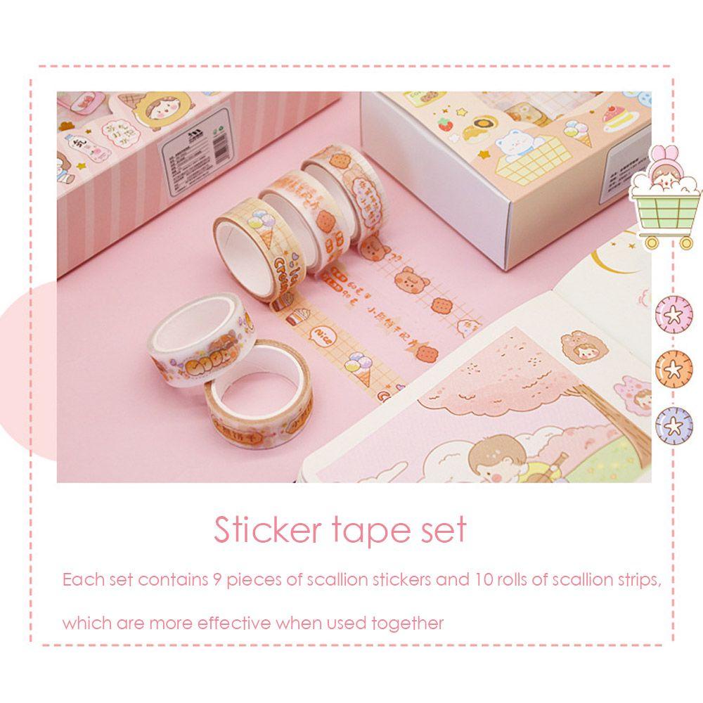 Cuộn Băng Keo Dán Trang Trí Sổ Tay DIY