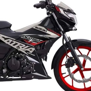 Tem  Rời Suzuki Satria Đen 2022