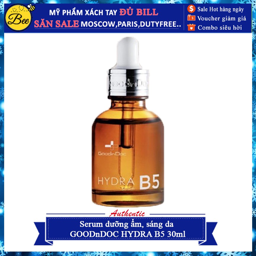 Serum dưỡng ẩm, sáng da GOODnDOC HYDRA B5 30ml | BigBuy360 - bigbuy360.vn