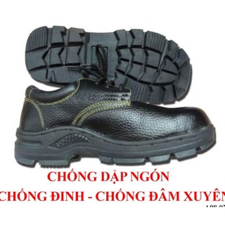 Giầy bảo hộ Giầy bảo hộ lao động mũi sắt Giầy đế kếp