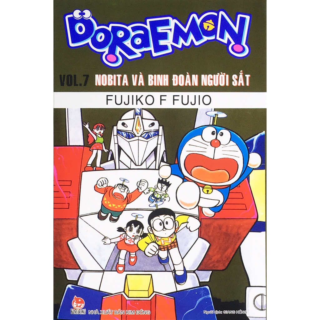 Truyện tranh - Doraemon dài - Tập 7: Nobita và binh đoàn người sắt