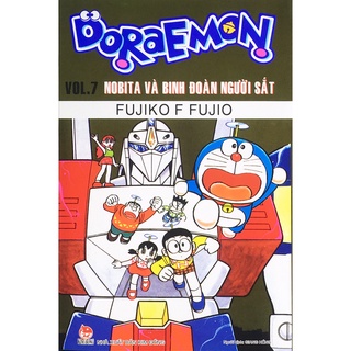 Truyện tranh - Doraemon dài - Tập 7: Nobita và binh đoàn người sắt