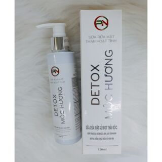 Sữa rửa mặt detox than hoạt tính Mộc Hương