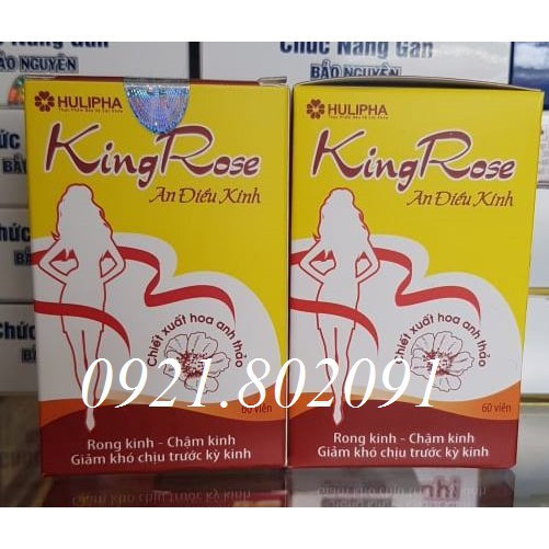 KINGROSE an điều kinh lọ 60 viên / KING ROSE