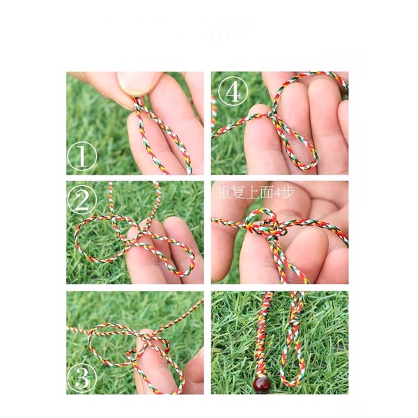 Chỉ ngũ sắc ấn độ - bó 45- 50 mét