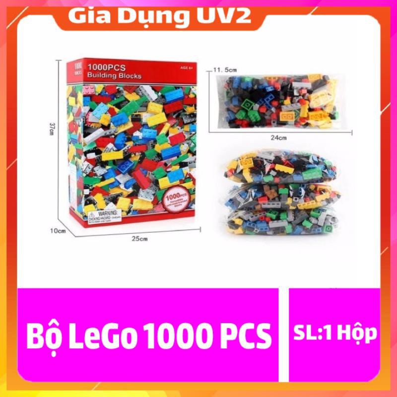 Bộ Xếp Hình LeGo 1000 Mảnh Đa năng - Chi Tiết Cho Bé Đồ Chơi Xếp Hình Phát Triển Trí Não