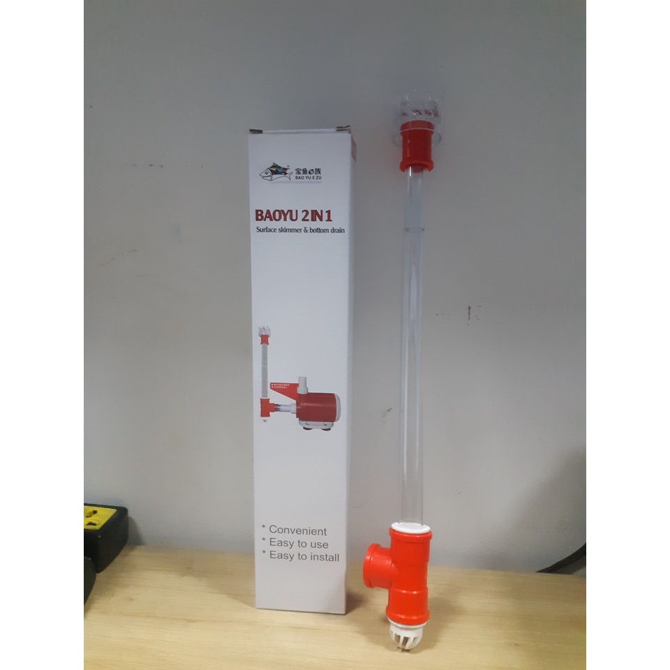 Hút mặt hút đáy BAOYU 2 IN 1 MD27; MD34